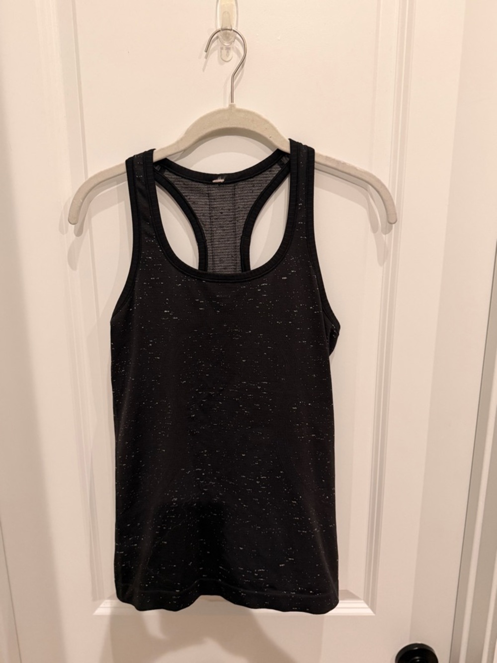 lululemon athletica Black Speckled Racerback Tank